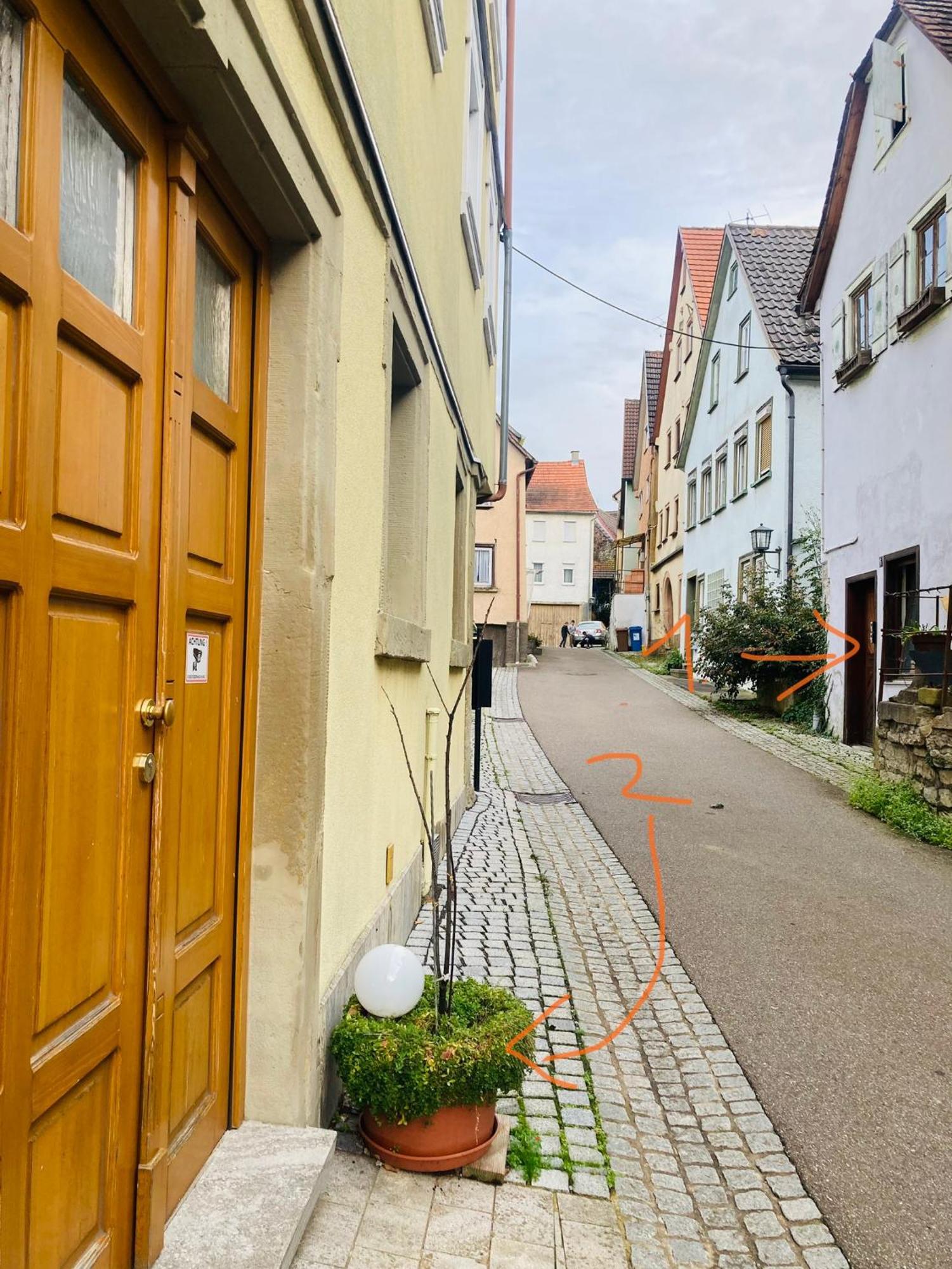 Junges Appartement Weikersheim Exterior foto